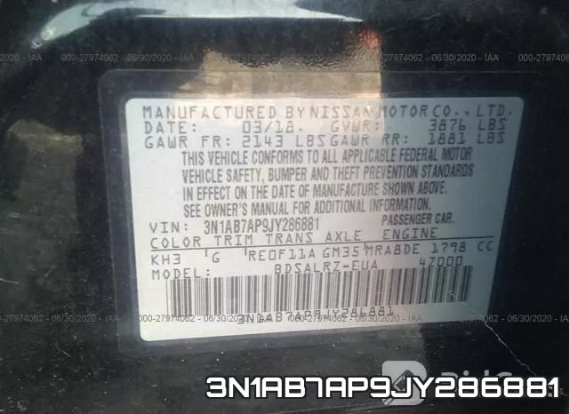 3N1AB7AP9JY286881 фото 10