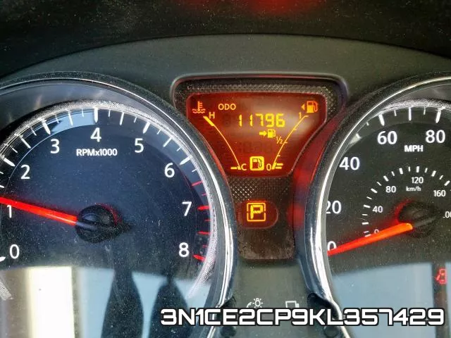 3N1CE2CP9KL357429 фото 8