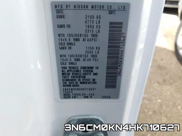 3N6CM0KN4HK710627 фото 2