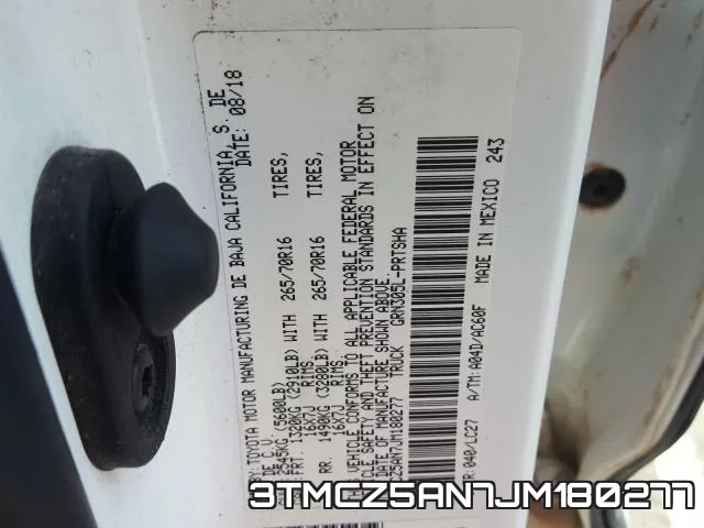 3TMCZ5AN7JM180277 фото 2