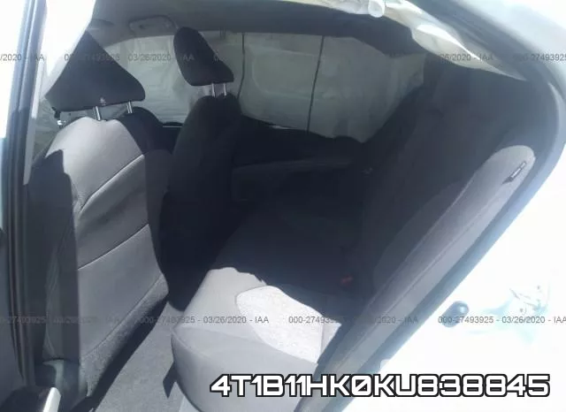 4T1B11HK0KU838845 фото 8