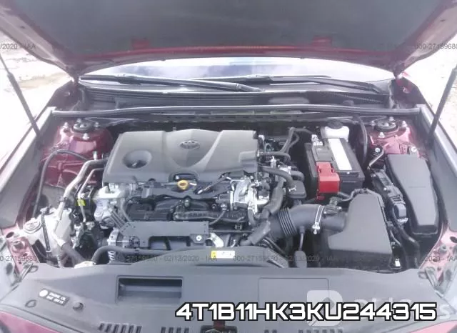 4T1B11HK3KU244315 фото 2