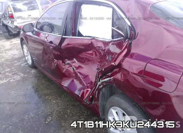 4T1B11HK3KU244315 фото 7