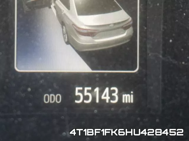 4T1BF1FK6HU428452 фото 9