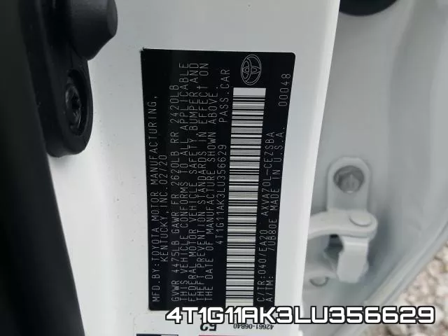 4T1G11AK3LU356629 фото 2