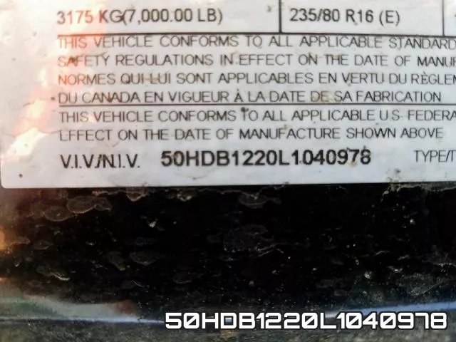 50HDB1220L1040978 фото 2