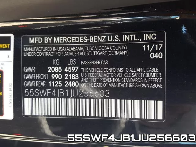 55SWF4JB1JU256603 фото 2