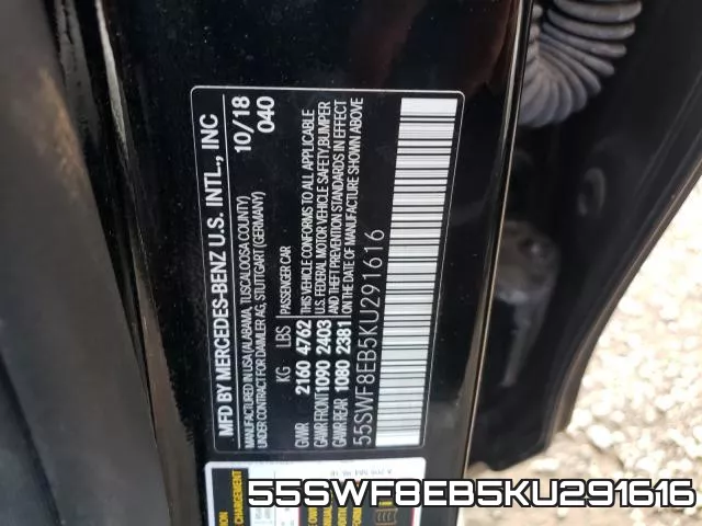 55SWF8EB5KU291616 фото 2