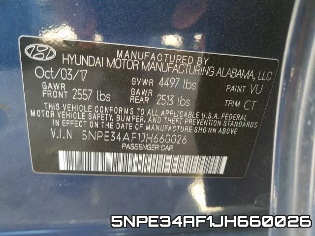5NPE34AF1JH660026 фото 2