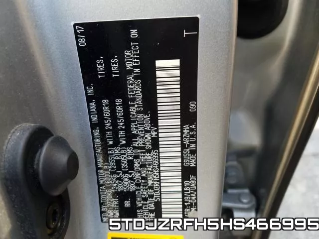 5TDJZRFH5HS466995 фото 2