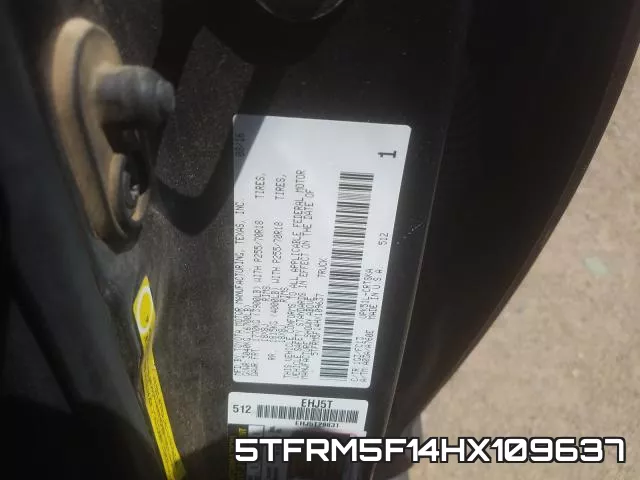 5TFRM5F14HX109637 фото 2