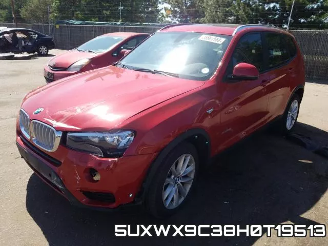 5UXWX9C38H0T19513 фото 3