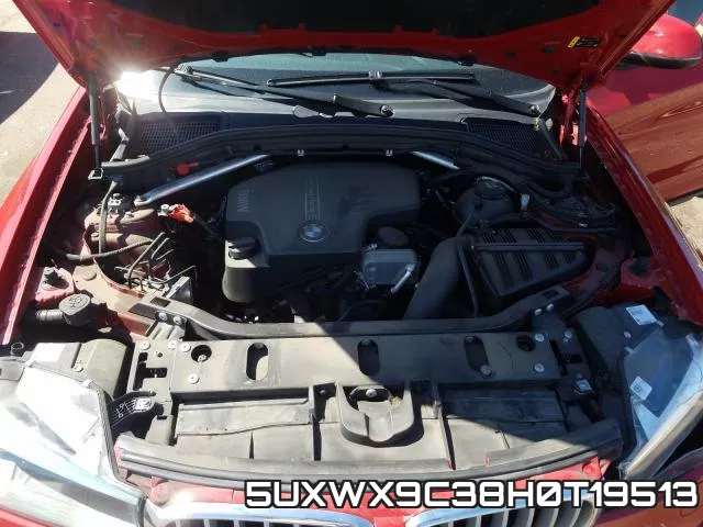5UXWX9C38H0T19513 фото 8
