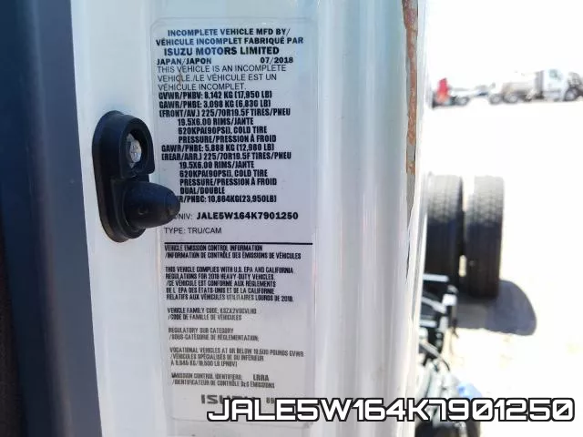 JALE5W164K7901250 фото 2
