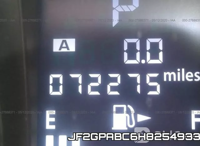 JF2GPABC6H8254933 фото 8