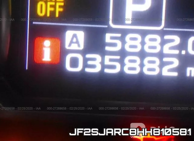 JF2SJARC8HH810581 фото 7