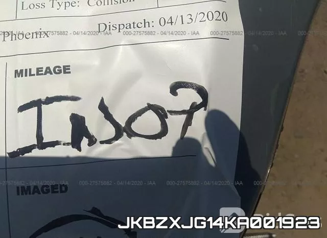 JKBZXJG14KA001923 фото 8