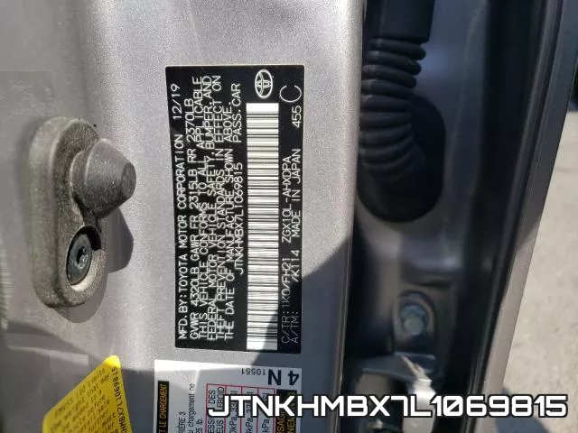 JTNKHMBX7L1069815 фото 2