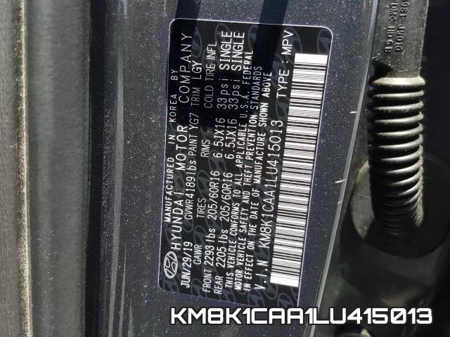KM8K1CAA1LU415013 фото 2