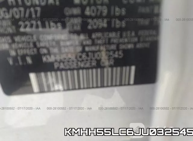 KMHH55LC6JU032545 фото 10