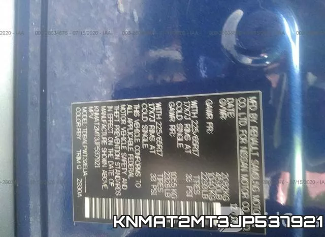 KNMAT2MT3JP537921 фото 10