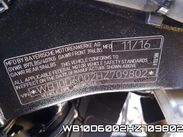 WB10D6002HZ709802 фото 2
