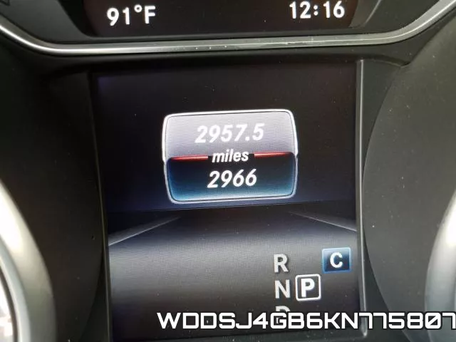 WDDSJ4GB6KN775807 фото 9