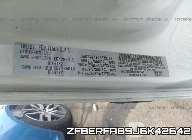 ZFBERFAB9J6K42642 фото 10