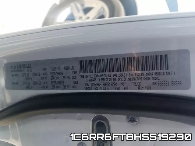 1C6RR6FT8HS519290 фото 2