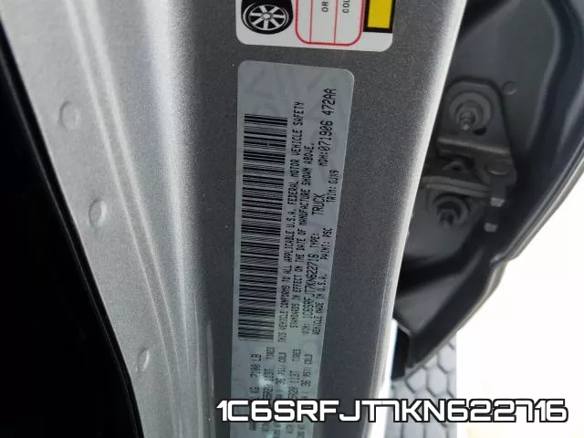 1C6SRFJT7KN622716 фото 2