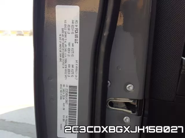 2C3CDXBGXJH158027 фото 2