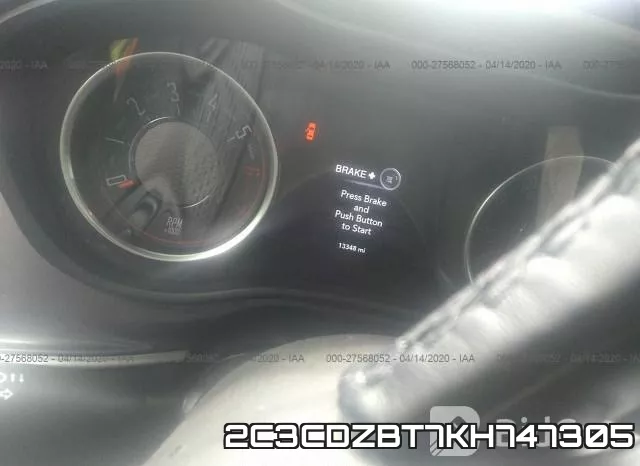 2C3CDZBT7KH747305 фото 8
