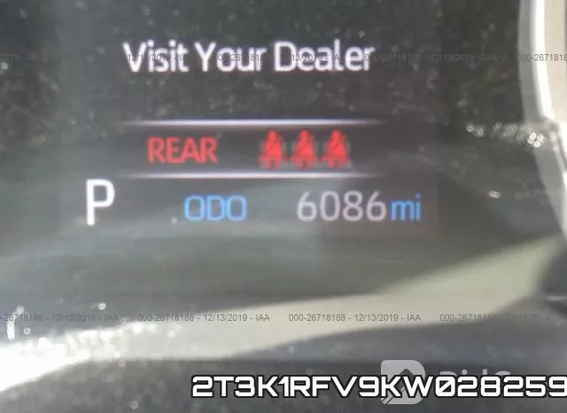 2T3K1RFV9KW028259 фото 8