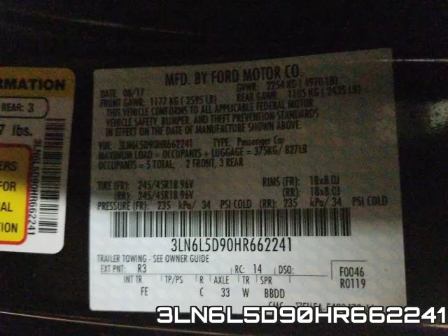 3LN6L5D90HR662241 фото 2
