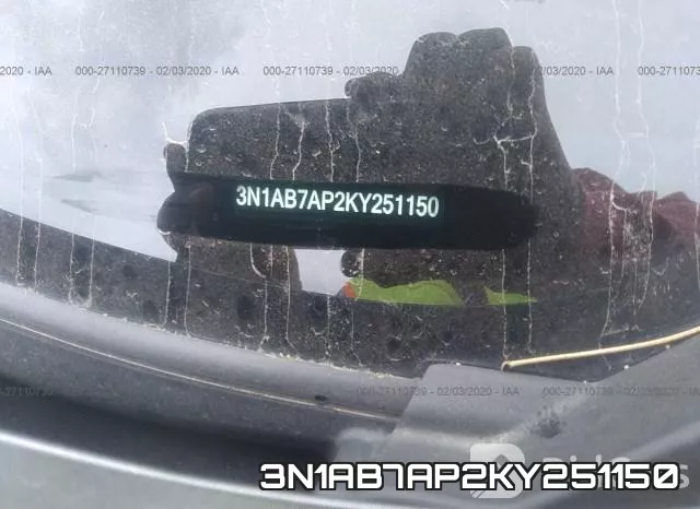 3N1AB7AP2KY251150 фото 10