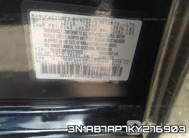 3N1AB7AP7KY276903 фото 10