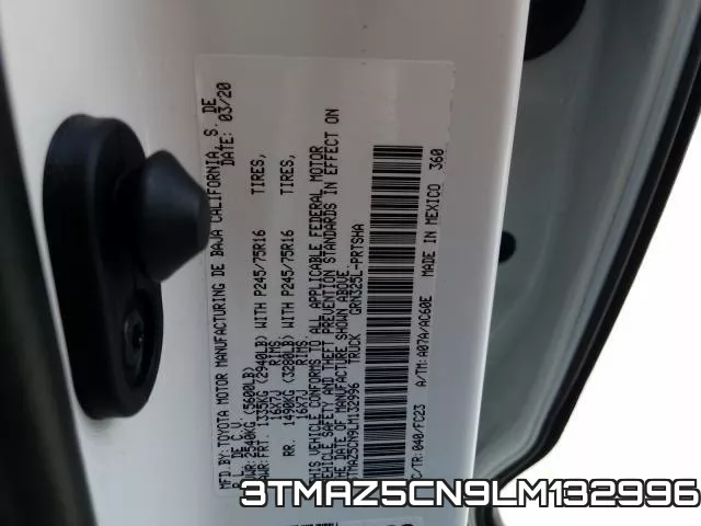 3TMAZ5CN9LM132996 фото 2