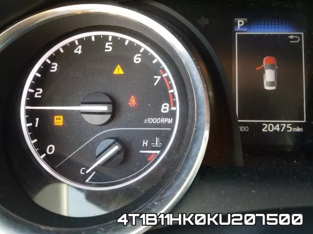 4T1B11HK0KU207500 фото 9