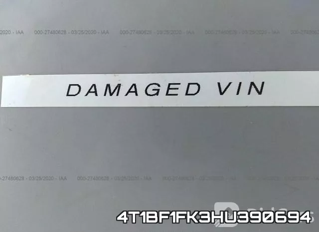 4T1BF1FK3HU390694 фото 10