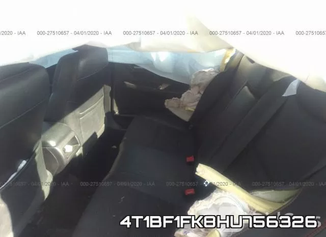 4T1BF1FK8HU756326 фото 9