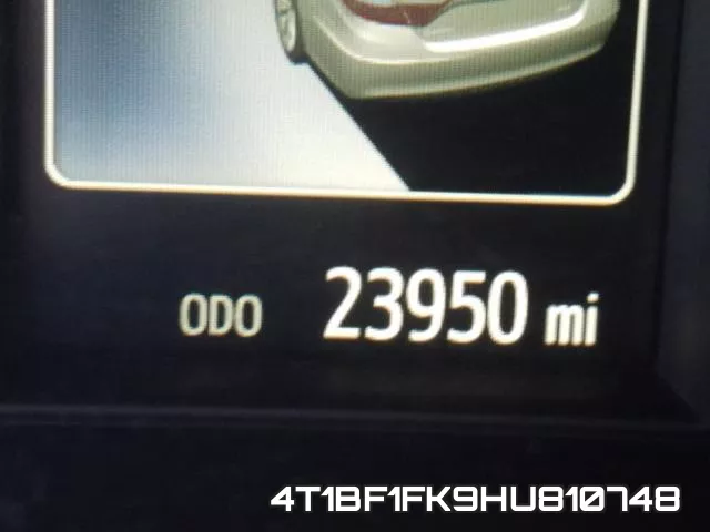 4T1BF1FK9HU810748 фото 9