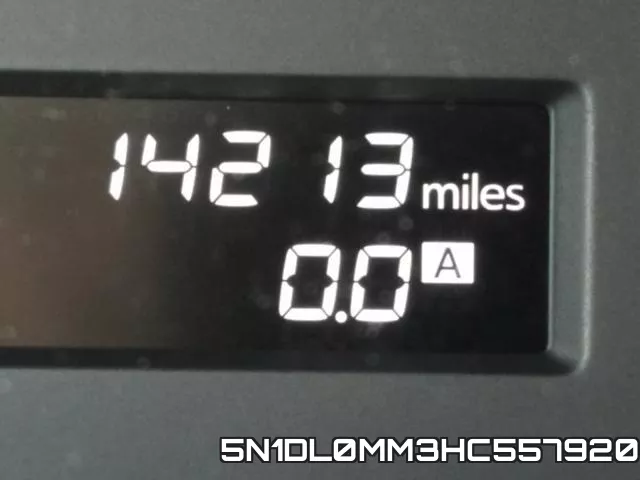 5N1DL0MM3HC557920 фото 9