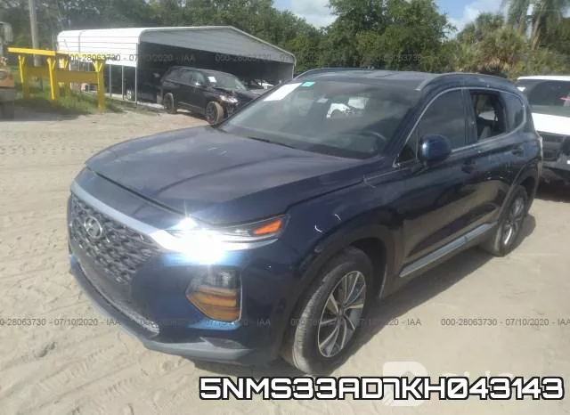5NMS33AD7KH043143 фото 3