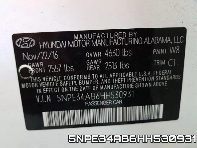 5NPE34AB6HH530931 фото 2