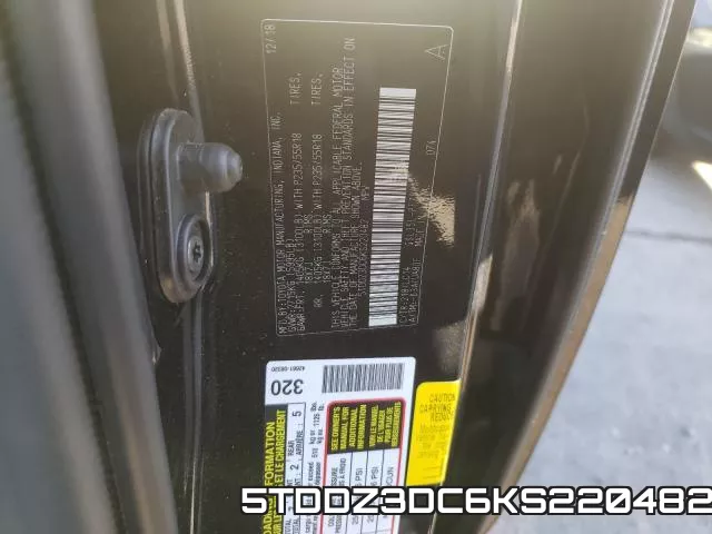 5TDDZ3DC6KS220482 фото 2