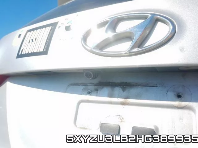 5XYZU3LB2HG389935 фото 10