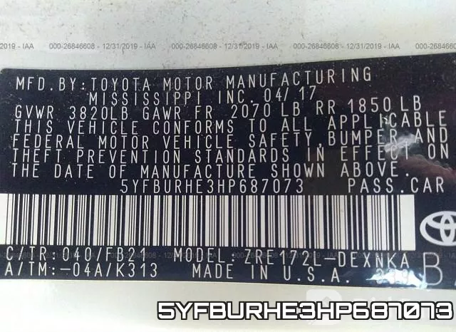 5YFBURHE3HP687073 фото 9