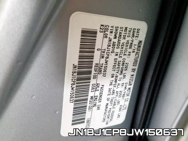 JN1BJ1CP8JW150637 фото 2