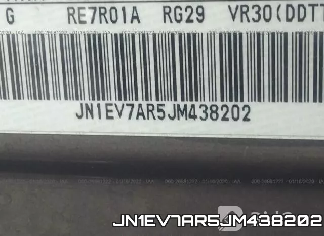 JN1EV7AR5JM438202 фото 10