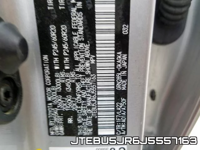 JTEBU5JR6J5557163 фото 2